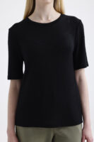 Bisiklet Yaka Triko T-shirt