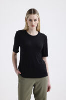 Bisiklet Yaka Triko T-shirt