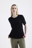 Bisiklet Yaka Triko T-shirt