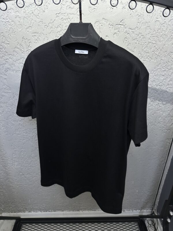 ROSE BLACK Sıfır Yaka Basic T-shirt