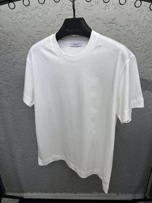 ROSE ECRU Sıfır Yaka Basic T-shirt