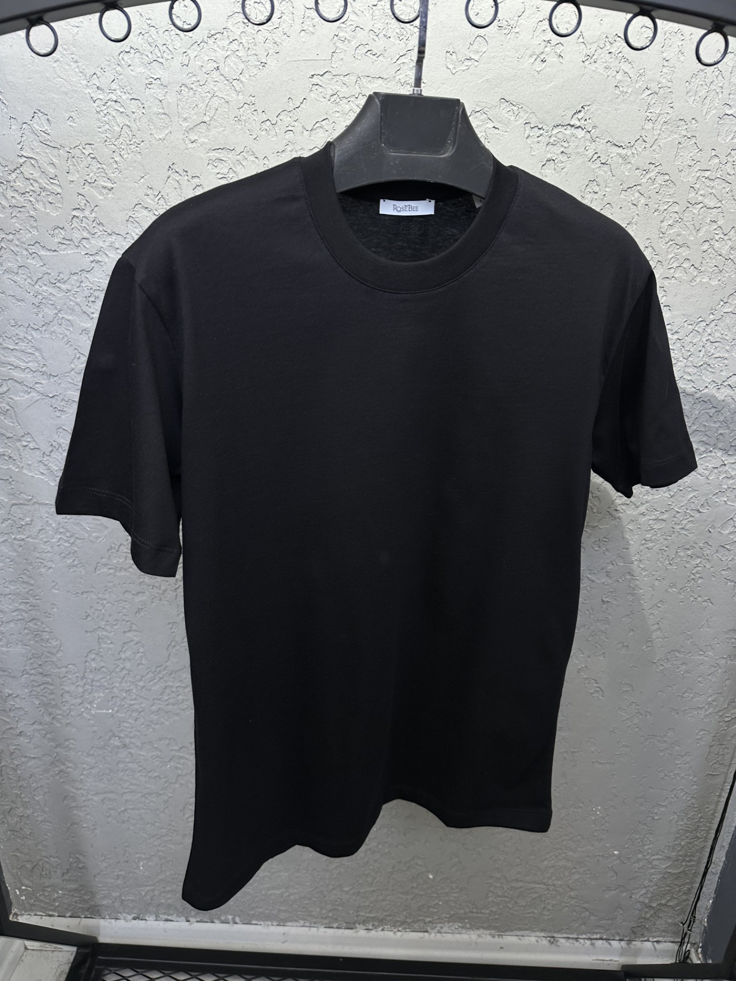 BEE BLACK Sıfır Yaka Basic T-shirt