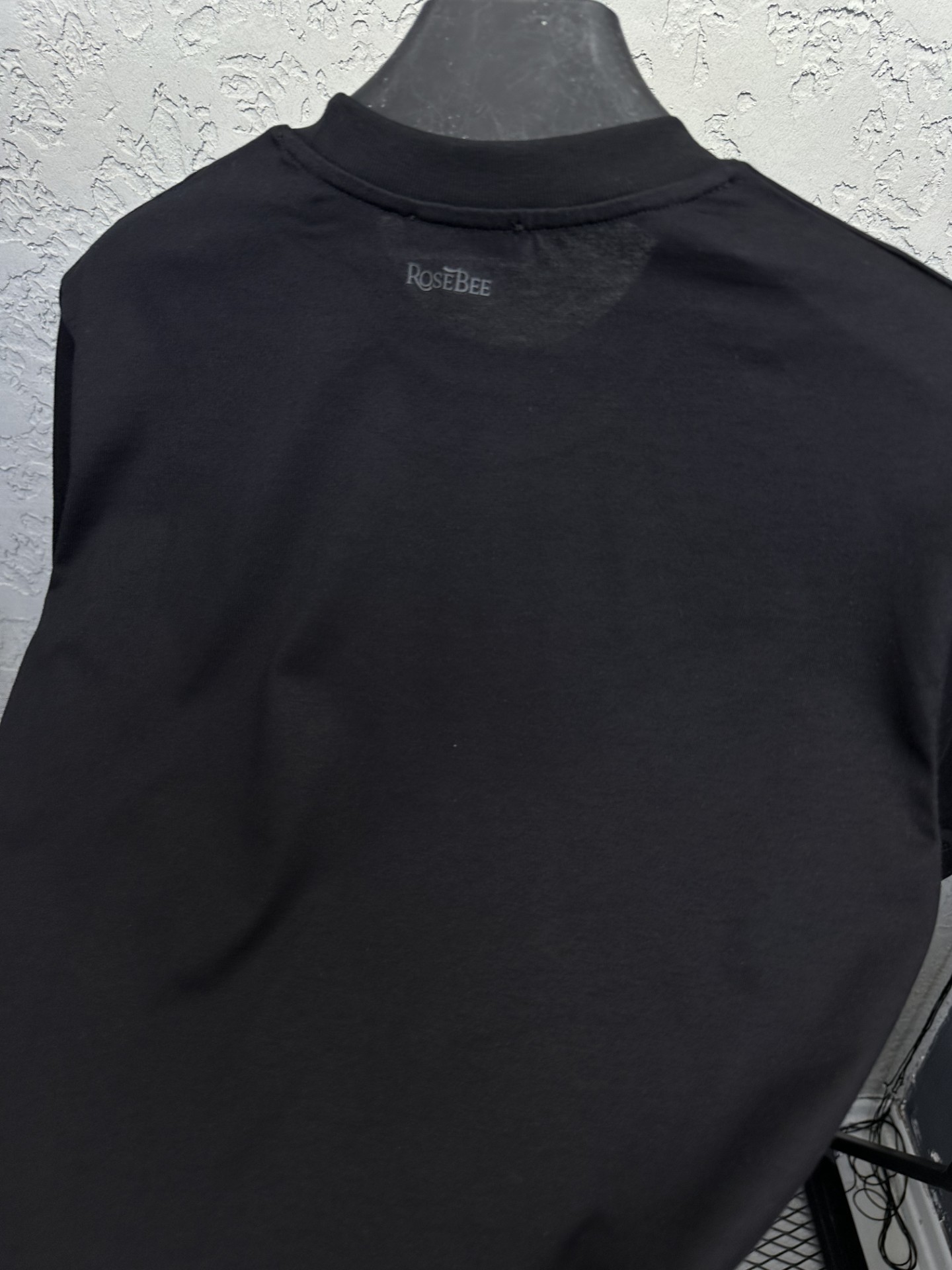 BEE BLACK Sıfır Yaka Basic T-shirt