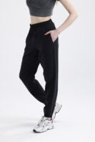 Modal Büzgülü Pantolon 'BLACK'