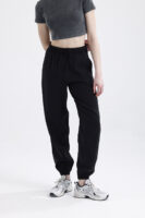 Modal Büzgülü Pantolon 'BLACK'
