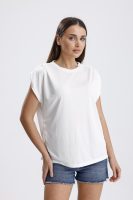 WHITE Pike Modal T-shirt
