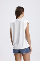 WHITE Pike Modal T-shirt